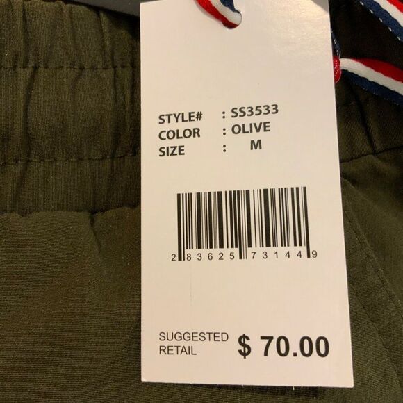 Switch Remarkable Men’s Olive Green Tech Twill Jogger Medium New - Picture 11 of 11